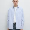 100 % Baumwolle, gestreiftes Hemd in Regular Fit 100 % Baumwolle, gestreiftes Hemd in Regular Fit