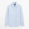 100 % Baumwolle, gestreiftes Hemd in Regular Fit 100 % Baumwolle, gestreiftes Hemd in Regular Fit