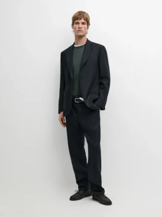 Anzug-Blazer aus Leinen