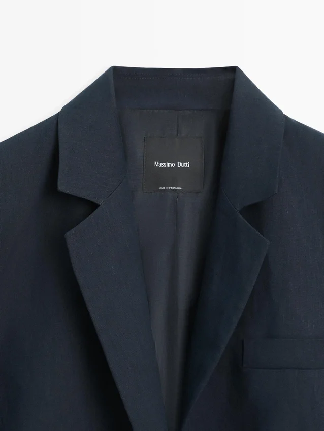 Anzug-Blazer aus Leinen Anzug-Blazer aus Leinen