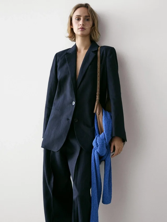 Anzug-Blazer aus Leinen Anzug-Blazer aus Leinen