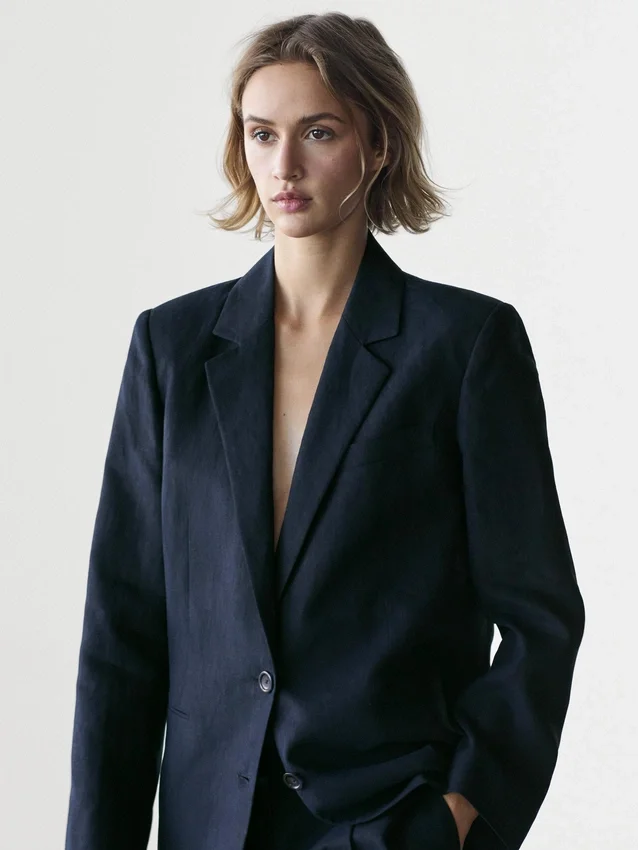 Anzug-Blazer aus Leinen Anzug-Blazer aus Leinen