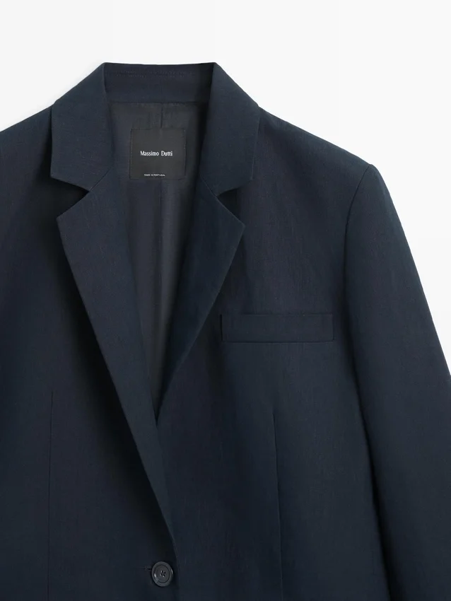 Anzug-Blazer aus Leinen Anzug-Blazer aus Leinen