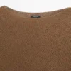 Asymmetrischer Strick-Cape-Pullover Asymmetrischer Strick-Cape-Pullover