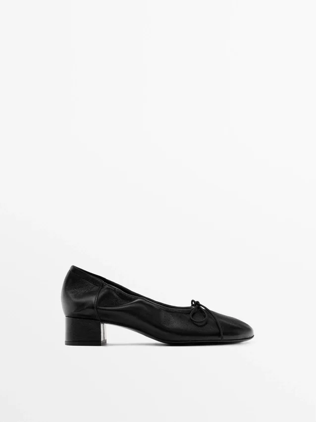 Ballerinas mit hohem Absatz Ballerinas mit hohem Absatz