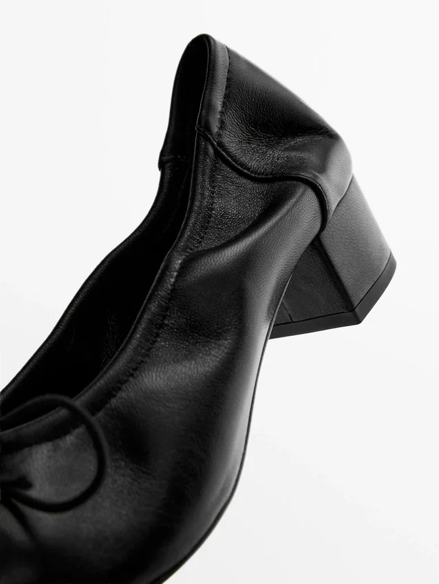 Ballerinas mit hohem Absatz Ballerinas mit hohem Absatz