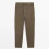 Baumwoll-Hose mit doppelten Abnähern Baumwoll-Hose mit doppelten Abnähern
