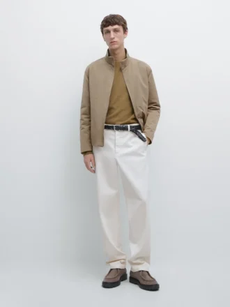 Baumwoll-Twill-Hose mit elastischem Bund
