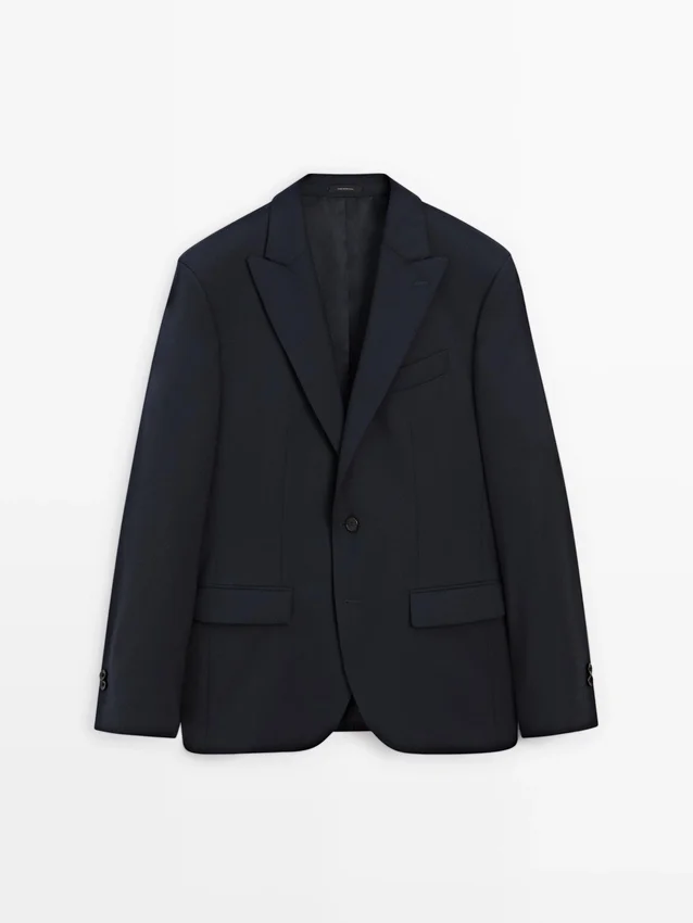 Blazer aus Cool Wool-Mischung Blazer aus Cool Wool-Mischung