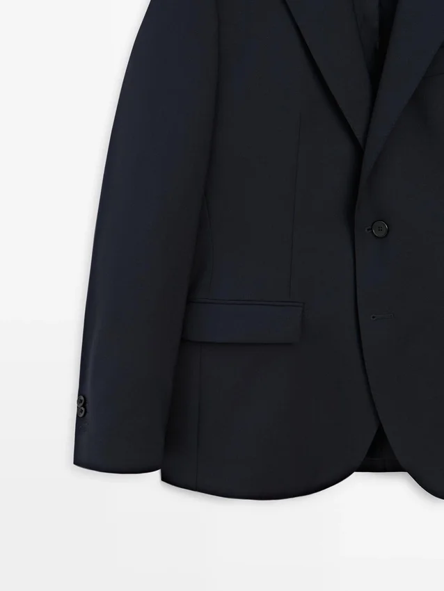 Blazer aus Cool Wool-Mischung Blazer aus Cool Wool-Mischung