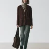 Blazer aus Wildleder Blazer aus Wildleder