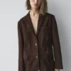 Blazer aus Wildleder Blazer aus Wildleder