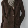 Blazer aus Wildleder Blazer aus Wildleder
