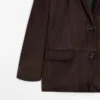 Blazer aus Wildleder Blazer aus Wildleder