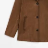 Blazer aus Wildleder mit Taschen Blazer aus Wildleder mit Taschen