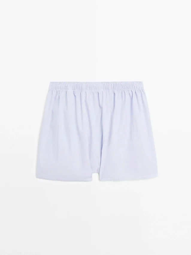 Boxershorts mit Mikrokaromuster Boxershorts mit Mikrokaromuster