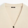 Cardigan aus Alpaka und Wolle mit V-Ausschnitt Cardigan aus Alpaka und Wolle mit V-Ausschnitt
