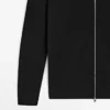 Cardigan aus Baumwollmischung mit Raglanärmeln Cardigan aus Baumwollmischung mit Raglanärmeln