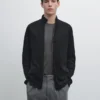 Cardigan aus Baumwollmischung mit Raglanärmeln Cardigan aus Baumwollmischung mit Raglanärmeln