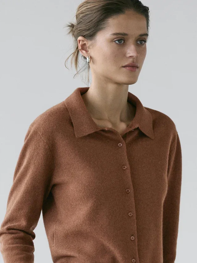 Cardigan aus Wolle Cardigan aus Wolle