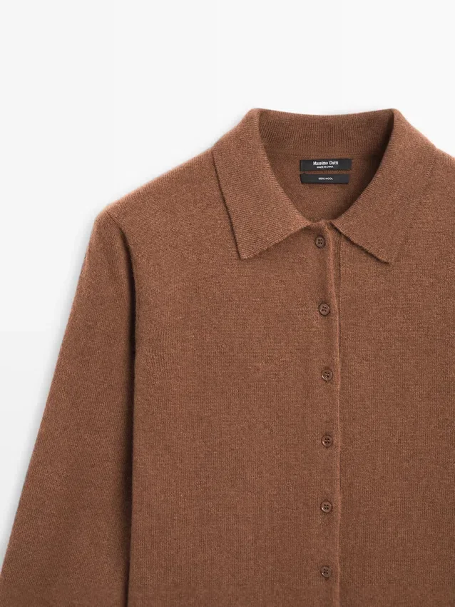 Cardigan aus Wolle Cardigan aus Wolle