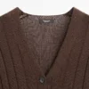 Cardigan mit Taillendetail Cardigan mit Taillendetail