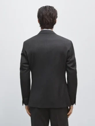 Cooler Anzug-Blazer aus Wolle