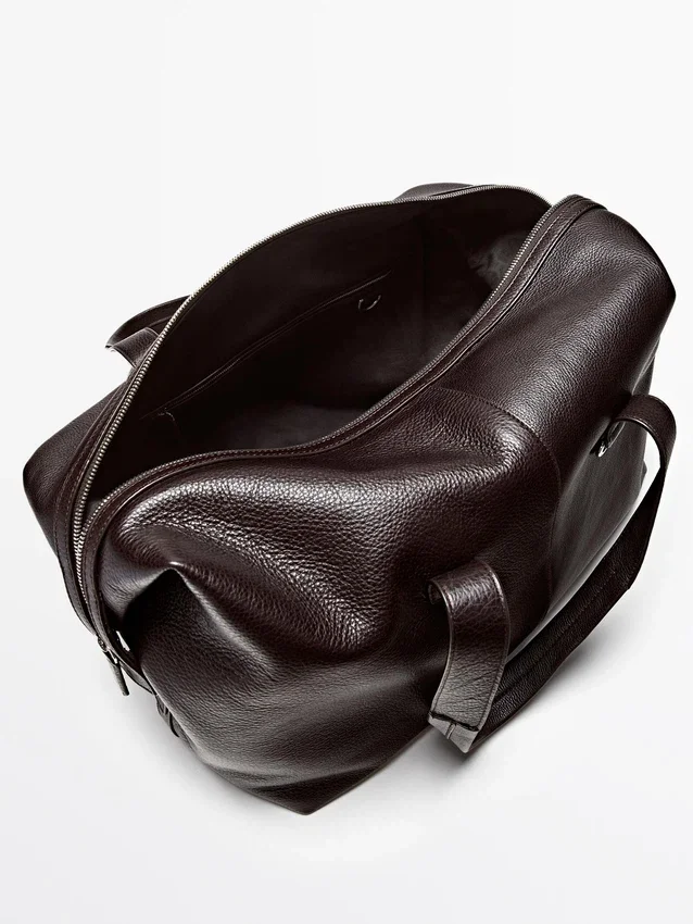 Duffle-Tasche aus Nappaleder Duffle-Tasche aus Nappaleder