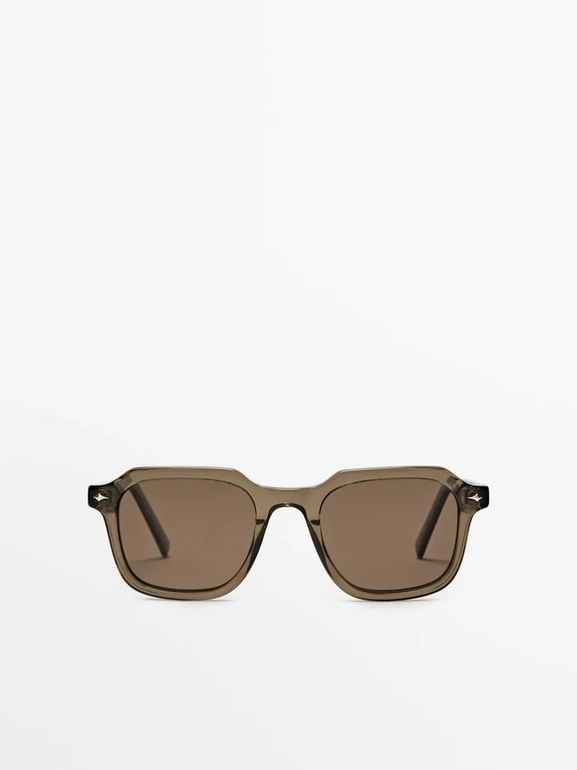 Eckige Sonnenbrille Eckige Sonnenbrille