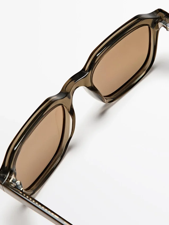 Eckige Sonnenbrille Eckige Sonnenbrille