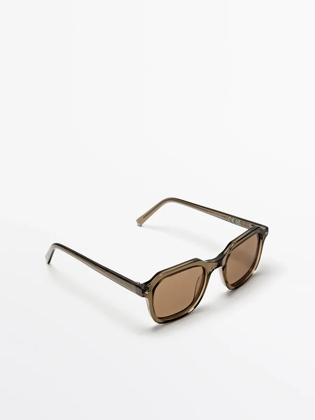 Eckige Sonnenbrille Eckige Sonnenbrille