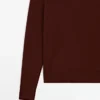 Feinstrick-Pullover mit Rundhalsausschnitt aus 100 % Wolle Feinstrick-Pullover mit Rundhalsausschnitt aus 100 % Wolle