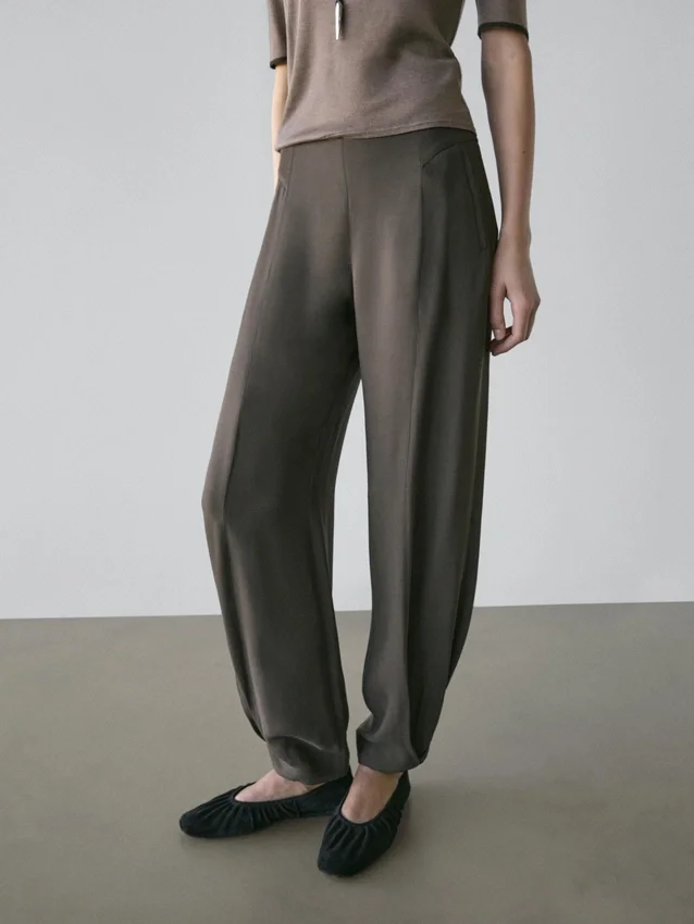 Fließende Sarouel-Hose Fließende Sarouel-Hose