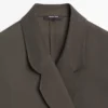 Fließendes Overshirt mit doppelter Knopfleiste Fließendes Overshirt mit doppelter Knopfleiste