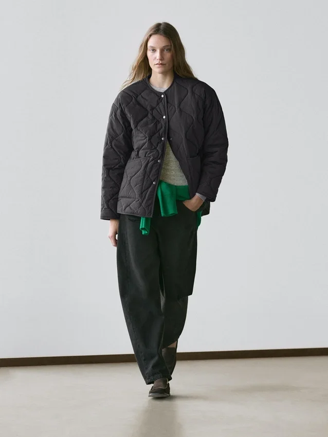 Gesteppte Cape-Jacke Gesteppte Cape-Jacke