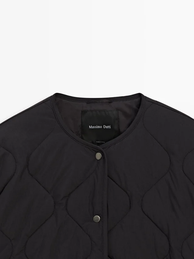 Gesteppte Cape-Jacke Gesteppte Cape-Jacke