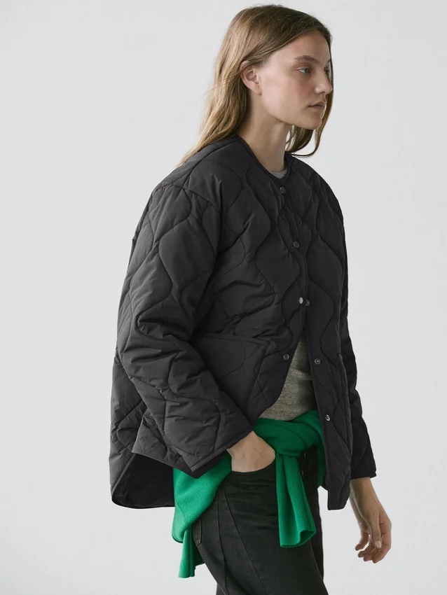 Gesteppte Cape-Jacke Gesteppte Cape-Jacke