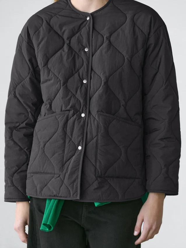 Gesteppte Cape-Jacke Gesteppte Cape-Jacke