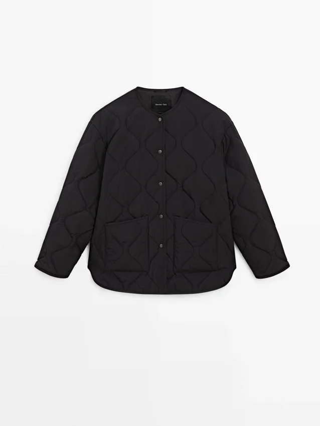 Gesteppte Cape-Jacke Gesteppte Cape-Jacke
