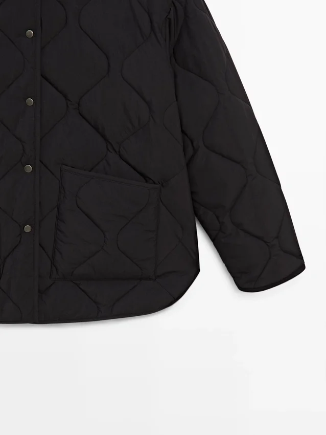 Gesteppte Cape-Jacke Gesteppte Cape-Jacke
