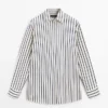 Gestreiftes Hemd aus 100 % Baumwolle Gestreiftes Hemd aus 100 % Baumwolle