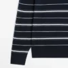 Gestreiftes Poloshirt aus Baumwollmischung Gestreiftes Poloshirt aus Baumwollmischung