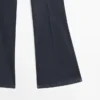 Gewachste Hose mit ausgestelltem Schnitt Gewachste Hose mit ausgestelltem Schnitt