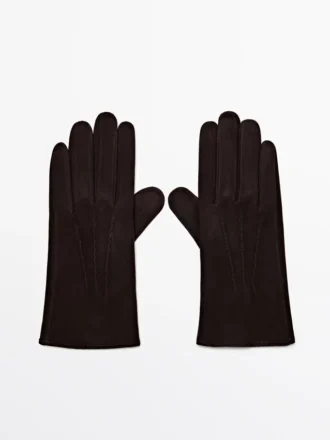 Handschuhe aus Wildleder Handschuhe aus Wildleder