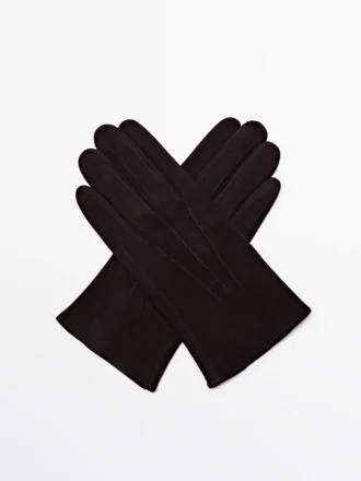 Handschuhe aus Wildleder Handschuhe aus Wildleder
