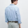 Hemd aus 100 % Baumwolle, gestreift, Popeline Hemd aus 100 % Baumwolle, gestreift, Popeline