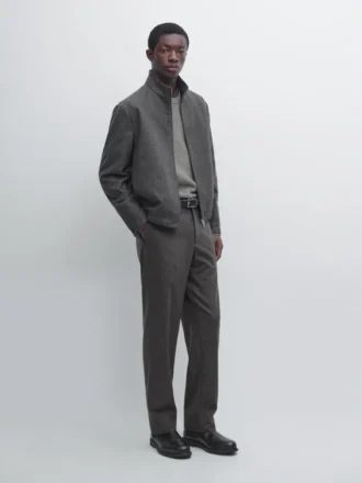 Hose aus Flanell aus Wollmischung Hose aus Flanell aus Wollmischung