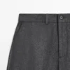 Hose aus Flanell aus Wollmischung Hose aus Flanell aus Wollmischung