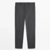 Hose aus Flanell aus Wollmischung Hose aus Flanell aus Wollmischung