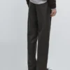 Hose aus Wollmischgewebe im Twill-Muster Hose aus Wollmischgewebe im Twill-Muster